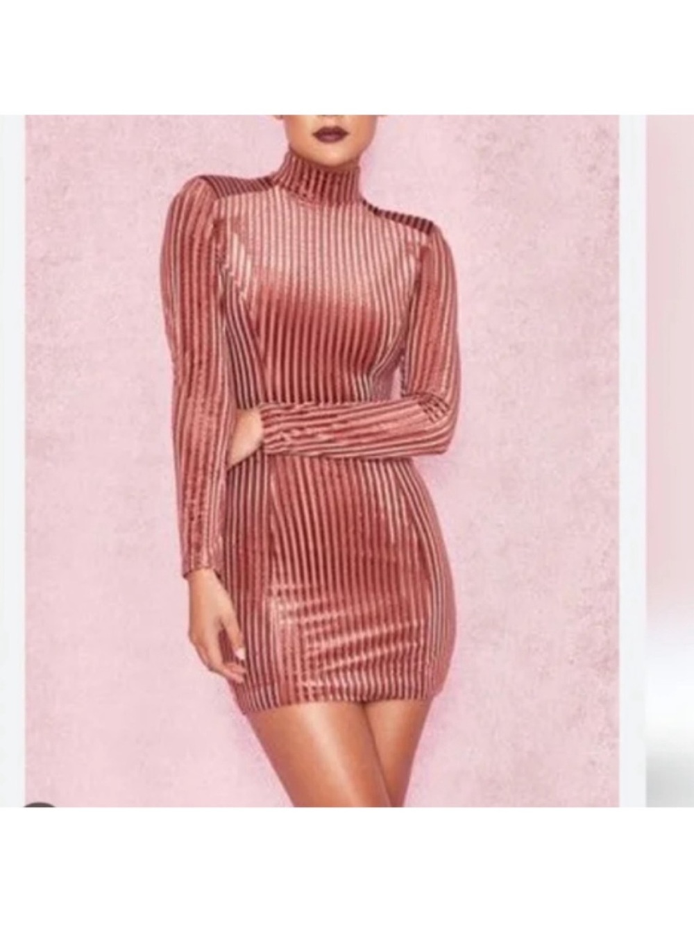 HOUSEOFCB casadei antique rose velvet mini dress
VALENTINE'S DAY. Size S.